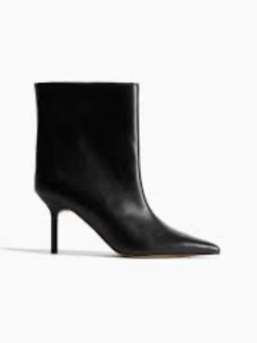 H&M Black High Heel Ankle Boots